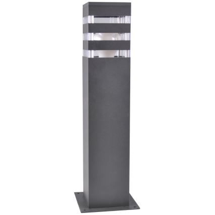 LED RGBW Ρυθμιζόμενο εξωτερικό φωτιστικό TEKSAS 1xE27/12W/230V 2700-6500K Wi-Fi 44 cm IP44 ανθρακί