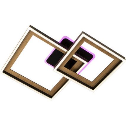 LED RGBW ρυθμιζόμενο φωτιστικό οροφής LED/75W/230V 3000-6500K + τηλεχειριστήριο