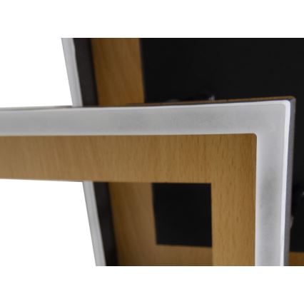 LED RGBW ρυθμιζόμενο φωτιστικό οροφής LED/75W/230V 3000-6500K + τηλεχειριστήριο