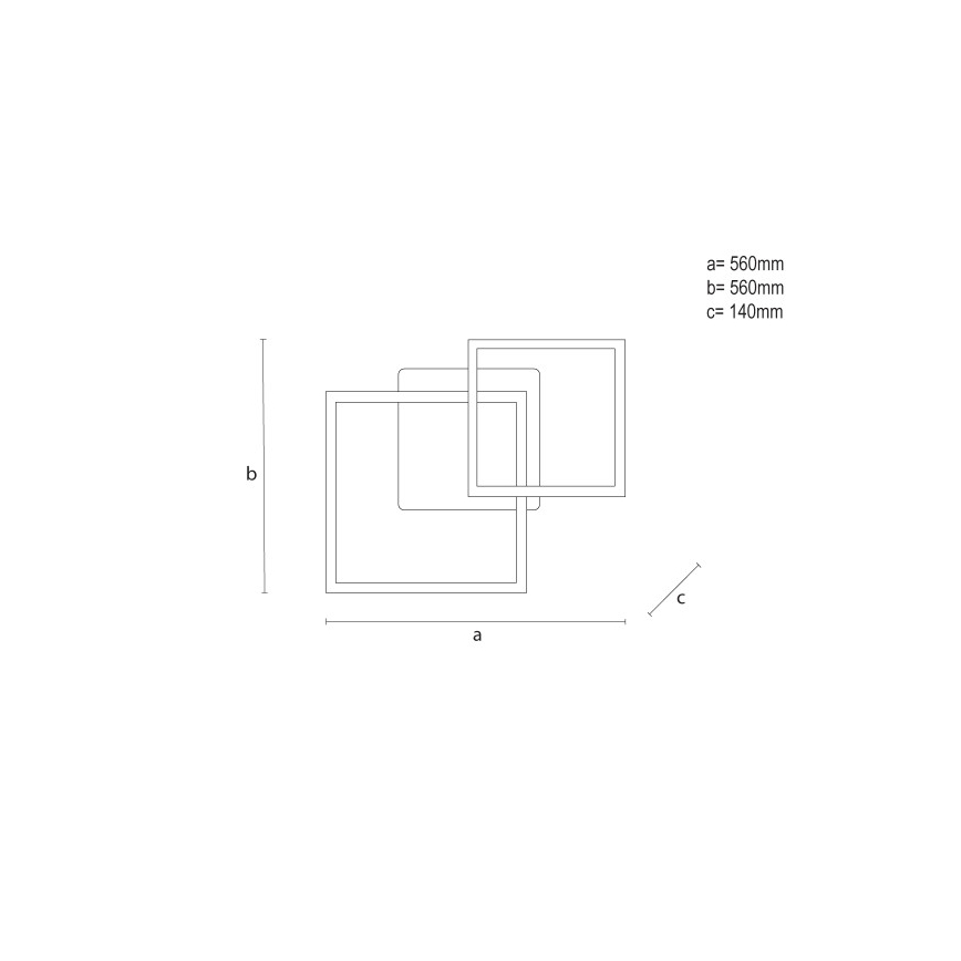 LED RGBW ρυθμιζόμενο φωτιστικό οροφής LED/75W/230V 3000-6500K + τηλεχειριστήριο
