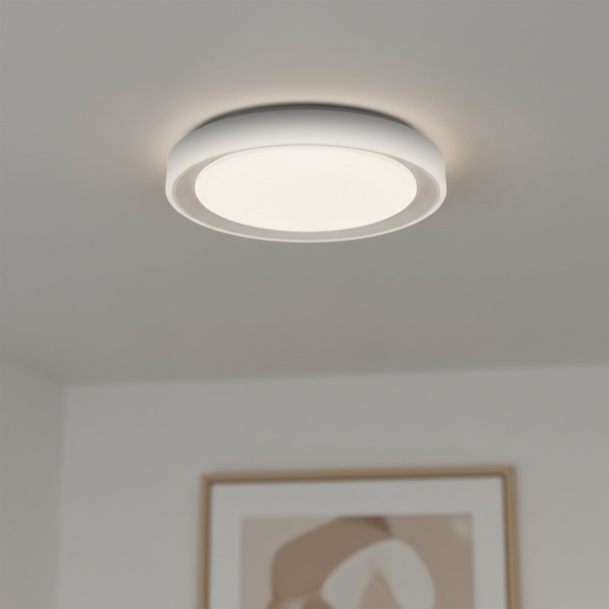 Ρυθμιζόμενο φωτιστικό οροφής LED RGBW MELO LED/36W/230V 3000-6000K Ø 39 cm λευκό + τηλεχειριστήριο