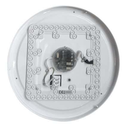 Ρυθμιζόμενο φωτιστικό οροφής LED RGBW MELO LED/36W/230V 3000-6000K Ø 39 cm λευκό + τηλεχειριστήριο
