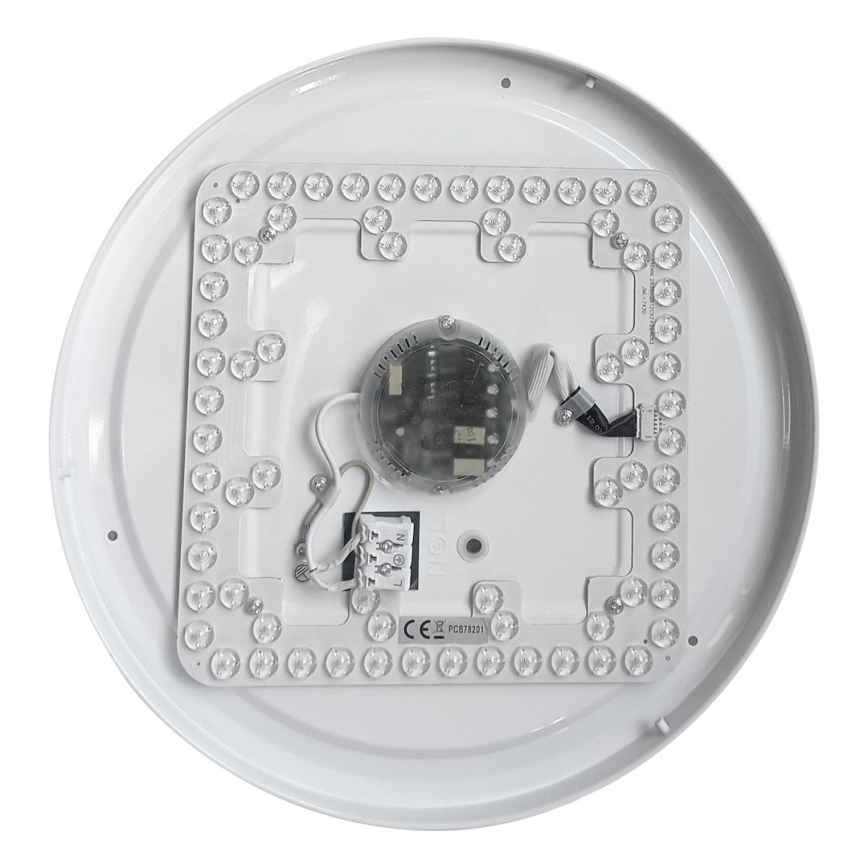 Ρυθμιζόμενο φωτιστικό οροφής LED RGBW MELO LED/36W/230V 3000-6000K Ø 39 cm λευκό + τηλεχειριστήριο