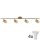 LED RGBW ρυθμιζόμενο σποτ φωτιστικό GOLDIE 4xGU10/4,8W/230V 3000K χρυσό + τηλεχειριστήριο