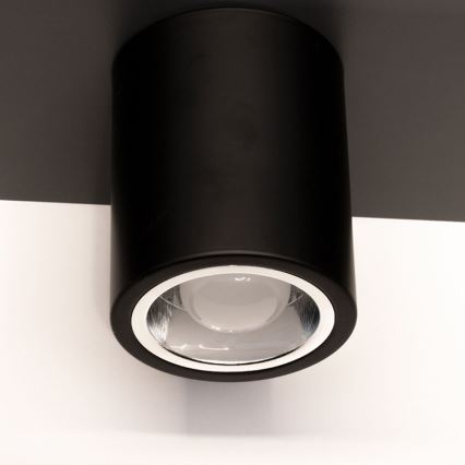 LED RGBW ρυθμιζόμενο σποτ JUPITER 1xE27/6,5W/230V 2700-6500K Wi‑Fi διάμ. 13 cm μαύρο