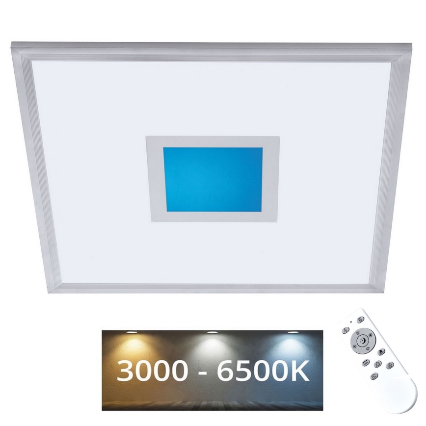 LED RGBW Ρυθμιζόμενο πάνελ LED/24W/230V 3000-6500K + τηλεχειριστήριο
