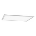 LED RGBW Ρυθμιζόμενο επιφανειακό πάνελ LED/13,5W/230V 3000-6500K 29,5x59,5 cm ασημί + τηλεχειριστήριο