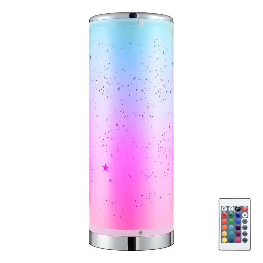 LED RGBW Ρυθμιζόμενο επιτραπέζιο φωτιστικό STELLA MINI LED/5W/5V + τηλεχειριστήριο