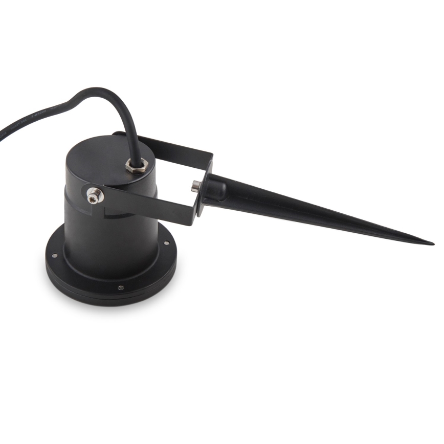 LED RGBW ρυθμιζόμενο εξωτερικό φωτιστικό BLAKE 1xGU10/6W/230V IP65 + τηλεχειριστήριο