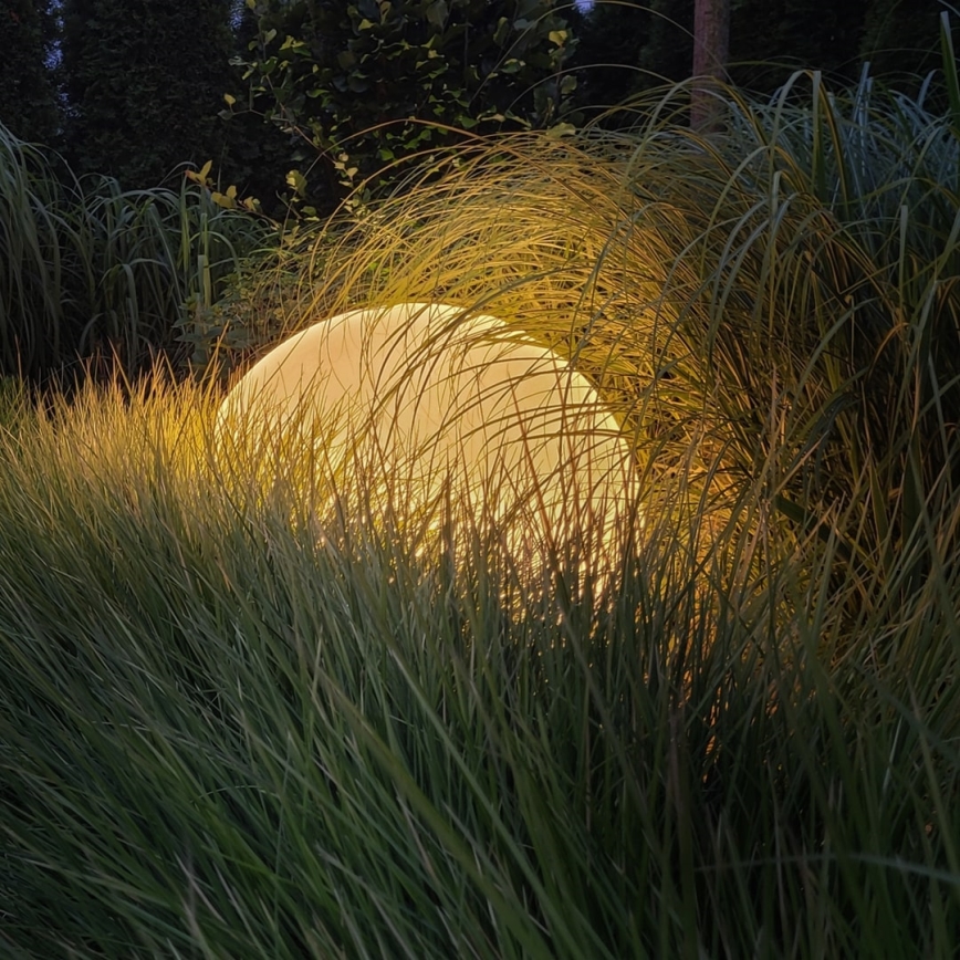 LED RGBW ρυθμιζόμενο εξωτερικό φωτιστικό GLOBO 1xE27/9W/230V 2700-6500K διάμ. 30 cm IP44 Wi-Fi