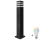 LED RGBW ρυθμιζόμενο εξωτερικό φωτιστικό TEKSAS 1xE27/9W/230V 2700-6500K Wi-Fi 74 cm IP44 ανθρακί