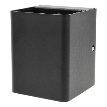 LED RGBW ρυθμιζόμενο εξωτερικό επιτοίχιο φωτιστικό SmartLife LED/12W/230V IP65 Wi-Fi Tuya μαύρο