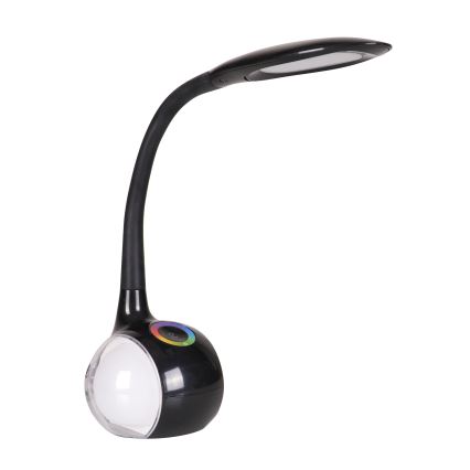 LED RGBW Επιτραπέζιο φωτιστικό αφής ντιμαριζόμενο COSMOS LED/6,5W/230V μαύρο