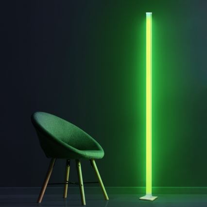 LED RGBW Ρυθμιζόμενο επιδαπέδιο φωτιστικό MAGICAL LED/7W/230V + τηλεχειριστήριο