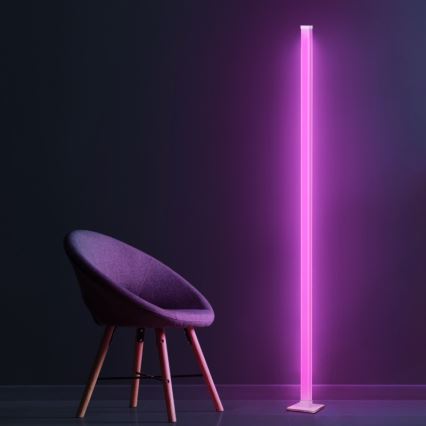 LED RGBW Ρυθμιζόμενο επιδαπέδιο φωτιστικό MAGICAL LED/7W/230V + τηλεχειριστήριο