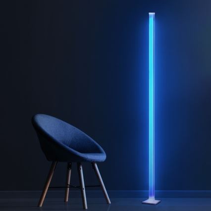 LED RGBW Ρυθμιζόμενο επιδαπέδιο φωτιστικό MAGICAL LED/7W/230V + τηλεχειριστήριο