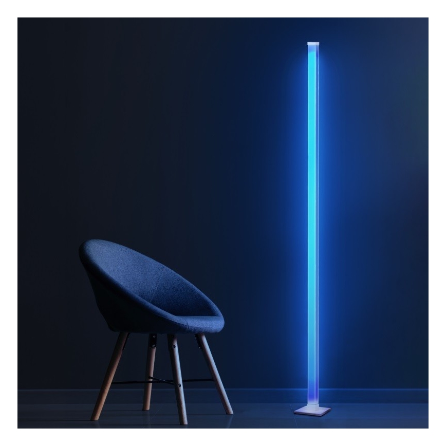 LED RGBW Ρυθμιζόμενο επιδαπέδιο φωτιστικό MAGICAL LED/7W/230V + τηλεχειριστήριο