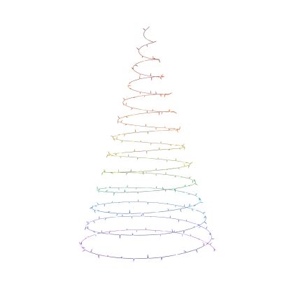 Nanoleaf - LED RGBW Εξωτερικού χώρου Χριστουγεννιάτικη φωτεινή αλυσίδα ESSENTIALS 250xLED 2x10m 2700-6500K Wi-Fi IP44