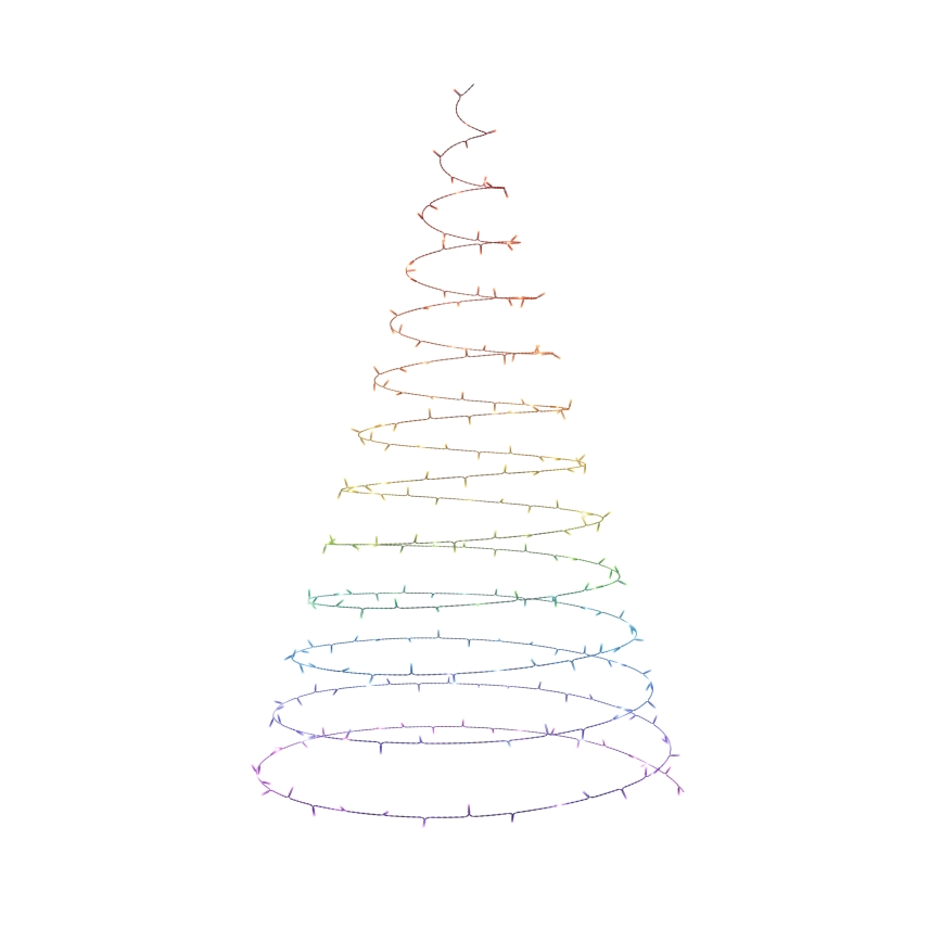 Nanoleaf - LED RGBW Εξωτερικού χώρου Χριστουγεννιάτικη φωτεινή αλυσίδα ESSENTIALS 250xLED 2x10m 2700-6500K Wi-Fi IP44