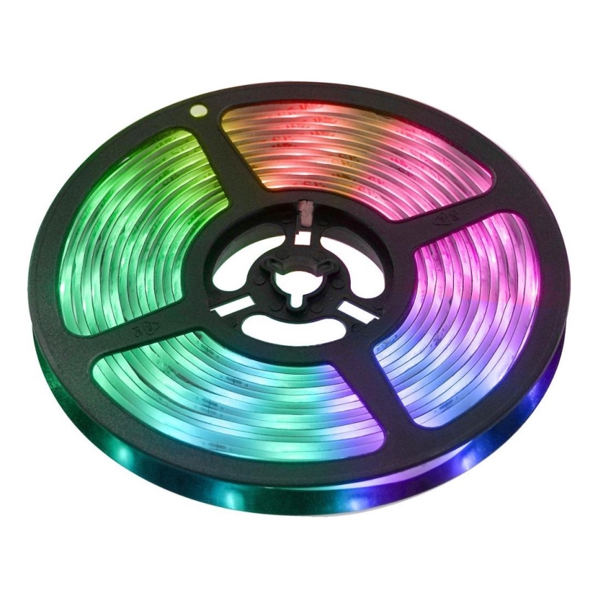 LED RGBW Έξυπνη ρυθμιζόμενη λωρίδα 5μ LED/230V 2700-6500K Wi-Fi Tuya + τηλεχειριστήριο