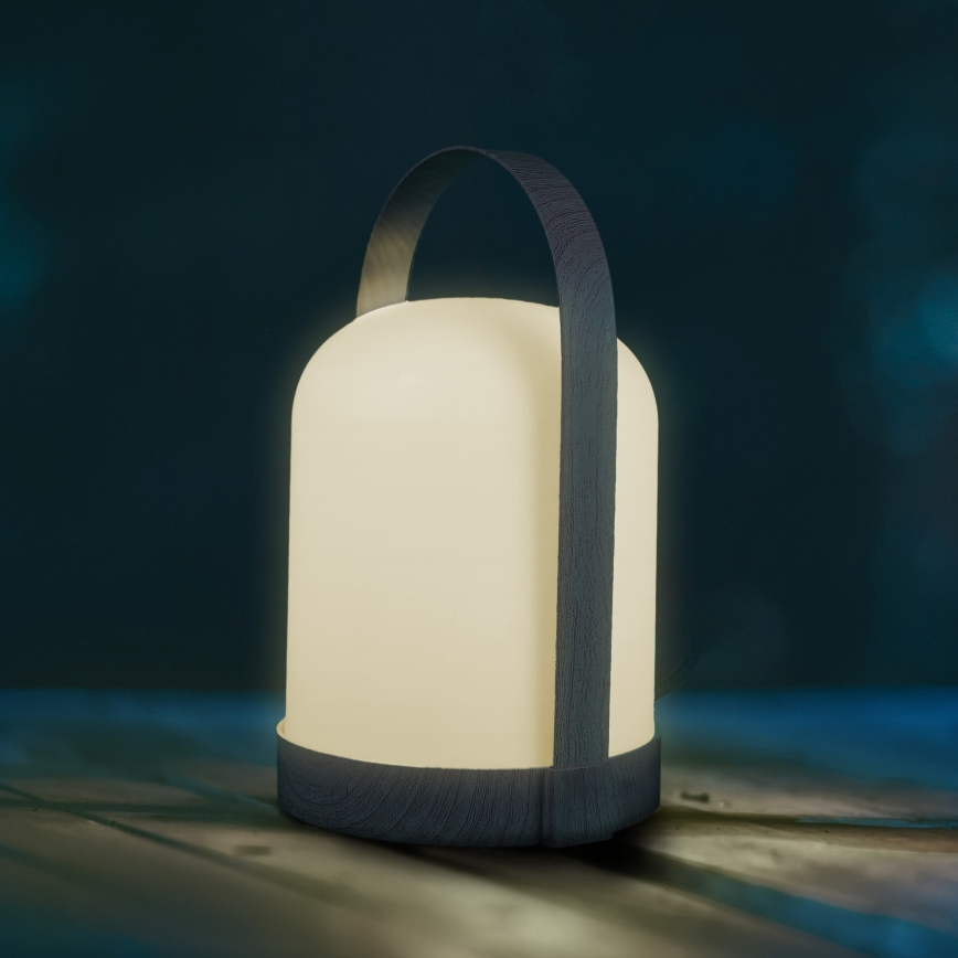 LED RGBW Διακοσμητικό επιτραπέζιο φωτιστικό MINORKA LED/0,3W/4,5V 3xAA