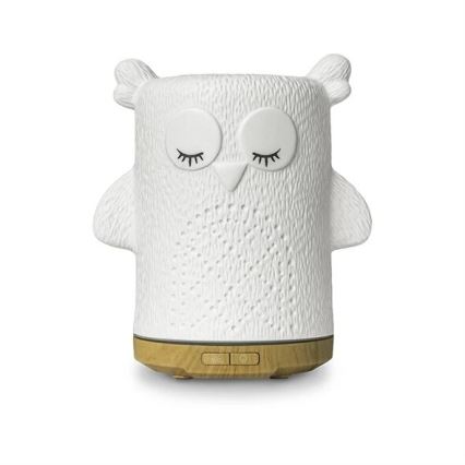 LED RGBW διαχύτης αρώματος LED/8W/230V 100 ml κουκουβάγια