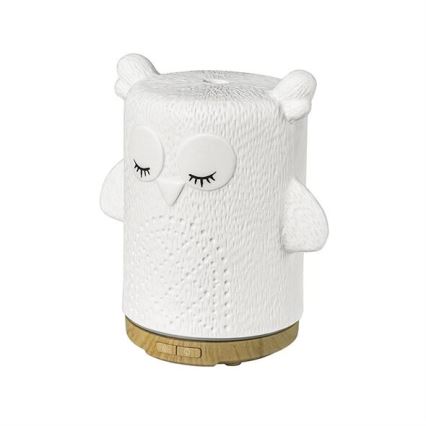 LED RGBW διαχύτης αρώματος LED/8W/230V 100 ml κουκουβάγια