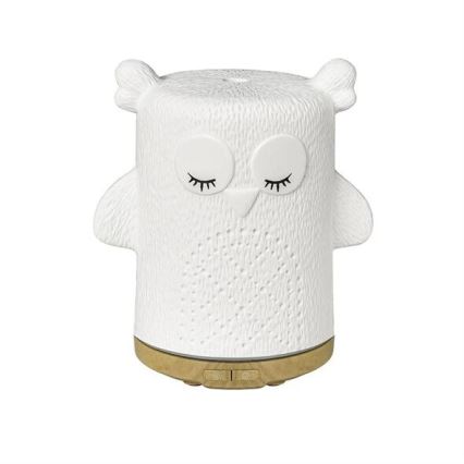 LED RGBW διαχύτης αρώματος LED/8W/230V 100 ml κουκουβάγια