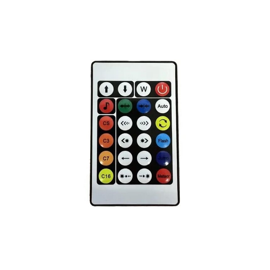 LED RGBW Επιδαπέδια λάμπα dimming LED/12W/230V + τηλεχειριστήριο