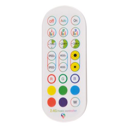LED RGBW Επιδαπέδια λάμπα dimming MAGICAL LED/7W/230V + τηλεχειριστήριο