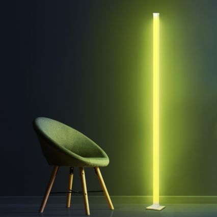 LED RGBW Ρυθμιζόμενο επιδαπέδιο φωτιστικό MAGICAL LED/7W/230V + τηλεχειριστήριο