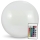 LED RGBW Ηλιακή λάμπα BALL LED/3,7V 1500 mAh διάμετρος 50 cm IP65 + τηλεχειριστήριο