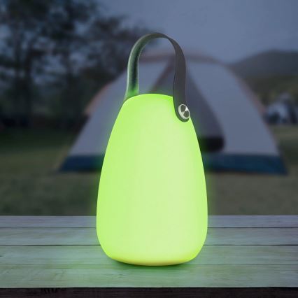 LED RGBW Ηλιακό φωτιστικό CANARIA LED/2W/1,2V 400 mAh IP44 λευκό