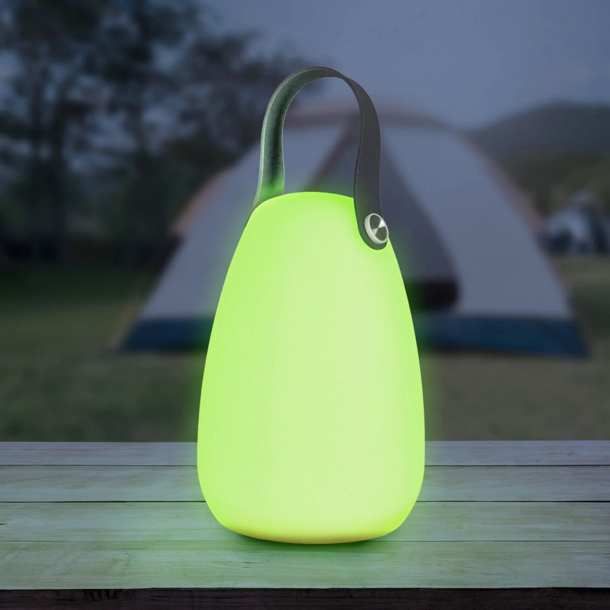 LED RGBW Ηλιακό φωτιστικό CANARIA LED/2W/1,2V 400 mAh IP44 λευκό