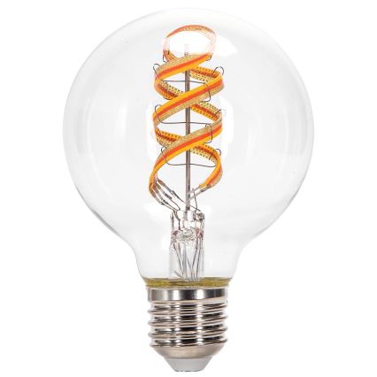 Λάμπα LED RGBW Dimmable FILAMENT MESH Smart G80 E27/4,9W/230V 2700K - Aigostar