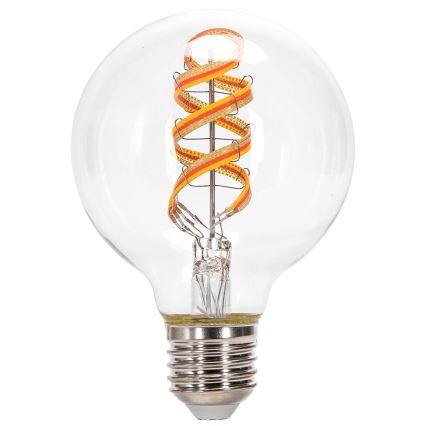 LED RGBW Λαμπτήρας FILAMENT G80 E27/4,9W/230V 2700K - Aigostar