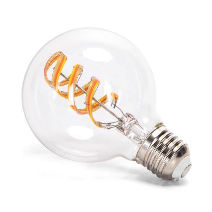 LED RGBW Λαμπτήρας FILAMENT G80 E27/4,9W/230V 2700K - Aigostar