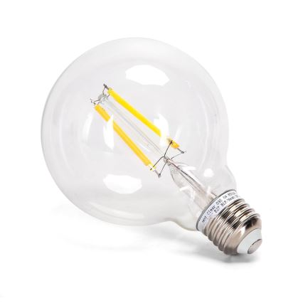 LED RGBW Λαμπτήρας FILAMENT G95 E27/4,9W/230V 2700K - Aigostar