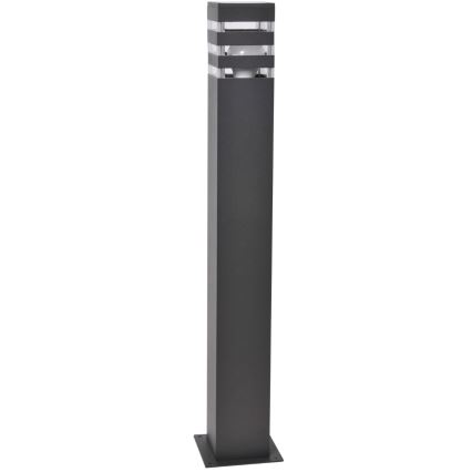 LED RGBW ρυθμιζόμενο φωτιστικό εξωτερικού χώρου TEKSAS 1xE27/12W/230V 2700-6500K Wi-Fi 74 cm IP44 ανθρακί