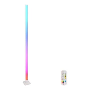 LED RGBW Ρυθμιζόμενο επιδαπέδιο φωτιστικό MAGICAL LED/7W/230V + τηλεχειριστήριο