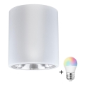LED RGBW ρυθμιζόμενο σποτ φωτιστικό JUPITER 1xE27/6,5W/230V 2700-6500K Wi-Fi διάμ. 13 cm λευκό