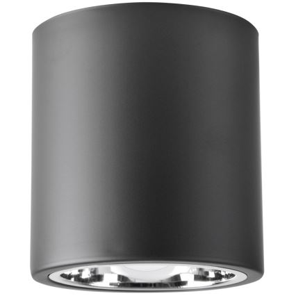 LED RGBW Ρυθμιζόμενο φωτιστικό JUPITER 1xE27/6,5W/230V 2700-6500K Wi-Fi διάμετρος 13 cm μαύρο