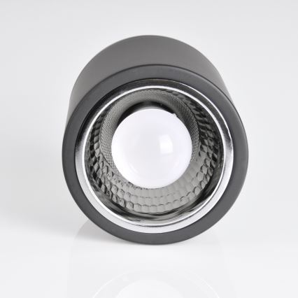 LED RGBW Ρυθμιζόμενο φωτιστικό JUPITER 1xE27/6,5W/230V 2700-6500K Wi-Fi διάμετρος 13 cm μαύρο