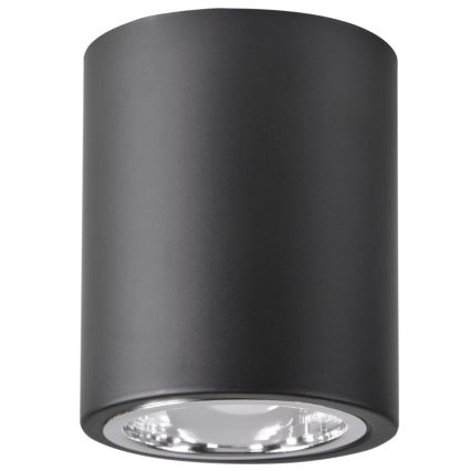 LED RGBW Ρυθμιζόμενο φωτιστικό JUPITER 1xE27/6,5W/230V 2700-6500K Wi-Fi διάμετρος 9,8 cm μαύρο