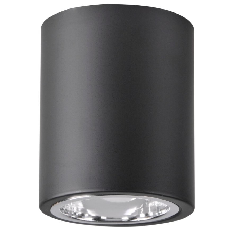 LED RGBW Ρυθμιζόμενο φωτιστικό JUPITER 1xE27/6,5W/230V 2700-6500K Wi-Fi διάμετρος 9,8 cm μαύρο