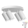 LED RGBW Ρυθμιζόμενο φωτιστικό μπάνιου TURYN 4xGU10/6,5W/230V 2700-6500K Wi-Fi IP44 λευκό