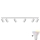 LED RGBW Ρυθμιζόμενο φωτιστικό μπάνιου TURYN 6xGU10/6,5W/230V 2700-6500K Wi-Fi IP44 λευκό