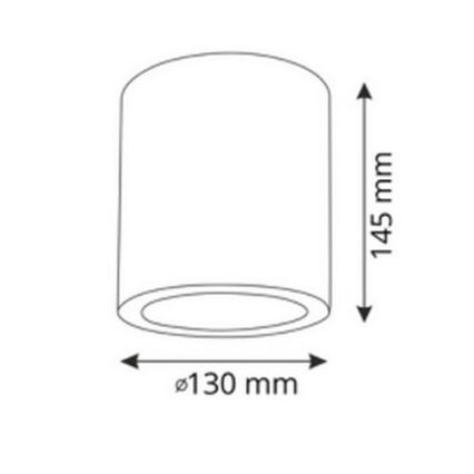 LED RGBW Ρυθμιζόμενο φωτιστικό σποτ JUPITER 1xE27/6,5W/230V 2700-6500K Wi-Fi διάμετρος 13 εκ. λευκό