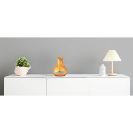 LED RGBW Συσκευή αρωματοθεραπείας και υγραντήρας αέρα LED/230V 500 ml Wi-Fi + τηλεχειριστήριο