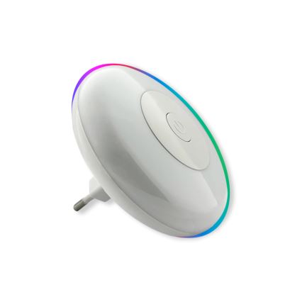 LED RGBW Φωτάκι νυκτός LED/1W/230V λευκό